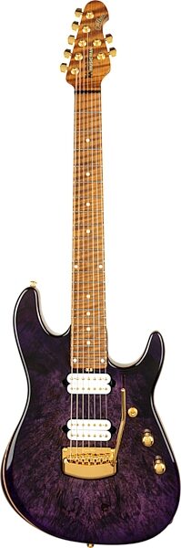 Ernie Ball Music Man Jason Richardson Cutlass HH Electric Guitar, 7-String (with Case), Action Position Back