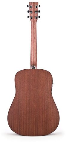 Martin D-1E Dreadnought Acoustic-Electric Guitar, Back