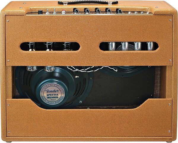 Fender '57 Custom Twin-Amp Guitar Combo Amplifier (40 Watts, 2x12"), Back