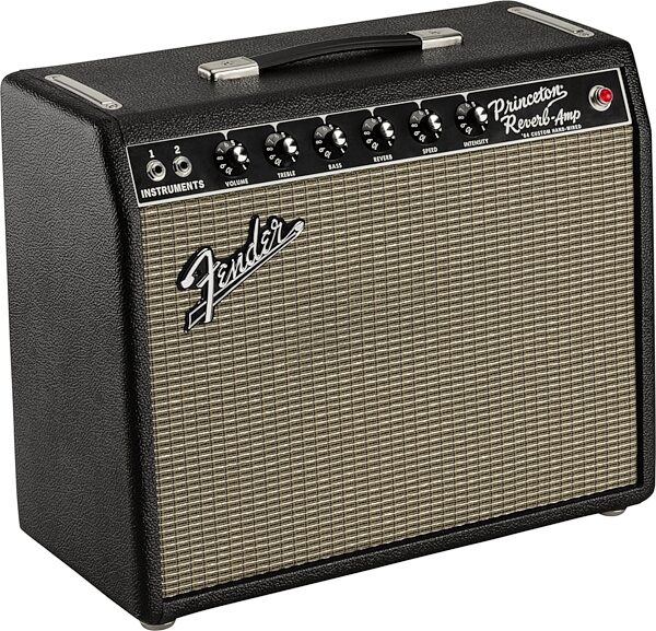 Fender '64 Custom Princeton Reverb Guitar Combo Amplifier (12 Watts, 1x10"), Action Position Back