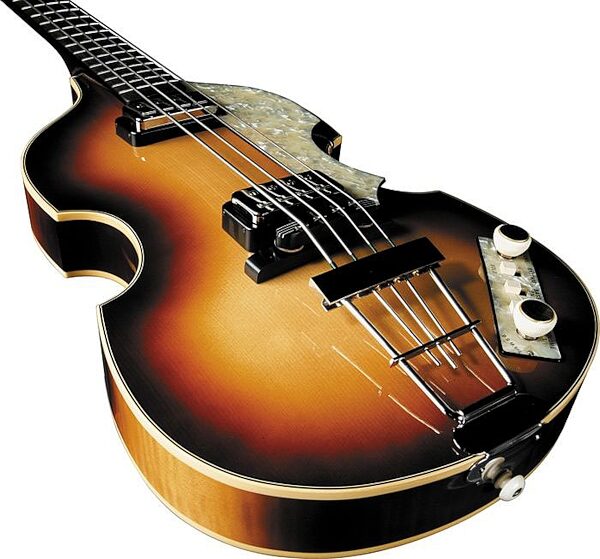 Hofner 5001 Vintage '62 Electric Bass (with Case), Closeup