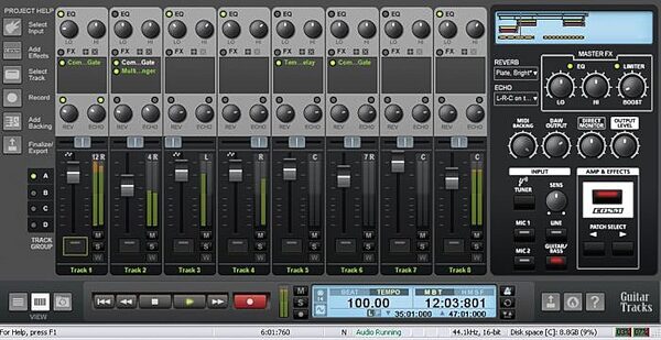 Cakewalk V-Studio 20 USB Audio Interface, Screenshot-1