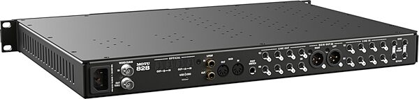 MOTU 828 28x32 USB-C Audio Interface, New, Action Position Back