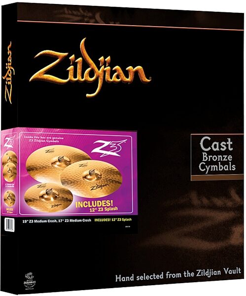 Zildjian Z3 Crash Cymbal Pack, Main
