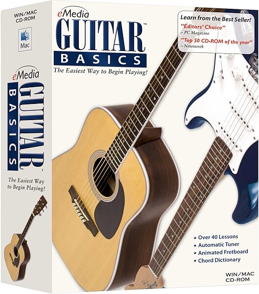 eMedia Guitar Basics Instructional Software (Mac and Windows), Main