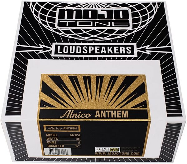 Mojotone AN12C Anthem Guitar Speaker (12"), 8 Ohms, Alnico, Action Position Back