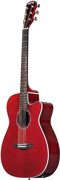 Great Divide SM-CE-18 Songsmith Orchestra Acoustic-Electric Guitar, Delphic Red