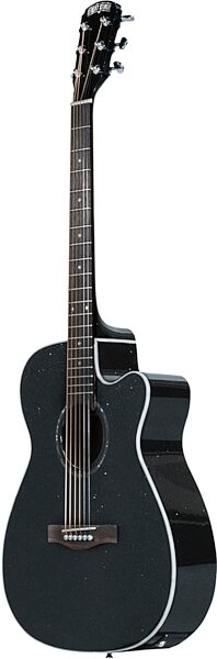 Great Divide SM-CE-18 Songsmith Orchestra Acoustic-Electric Guitar, Metallic Black