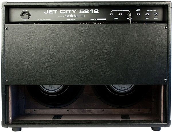 Jet City JCA5212RC Guitar Combo Amplifier Design by Soldano (50 Watts, 2x12"), Rear