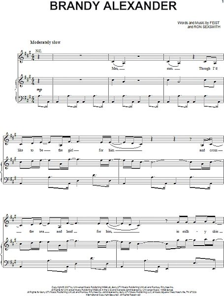 Brandy Alexander - Piano/Vocal/Guitar, New, Main