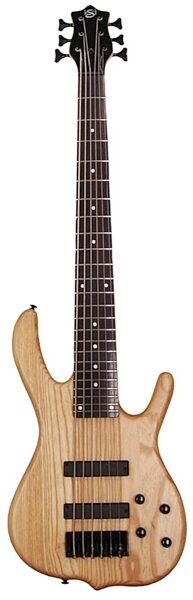 Ken Smith Design Burner Standard Electric Bass, 6-String, Natural