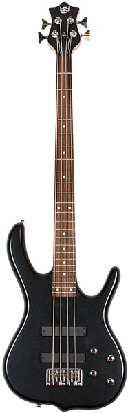 Ken Smith Design Burner Standard Electric Bass, Metallic Black