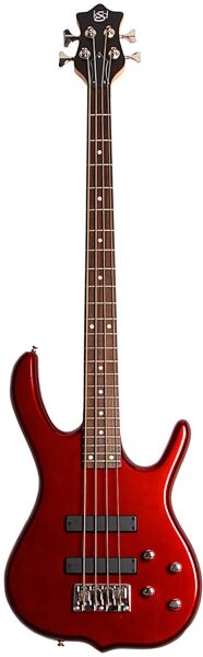 Ken Smith Design Burner Standard Electric Bass, Metallic Red