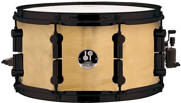 Sonor Force 3007 Maple Snare Drum, Black on Natural