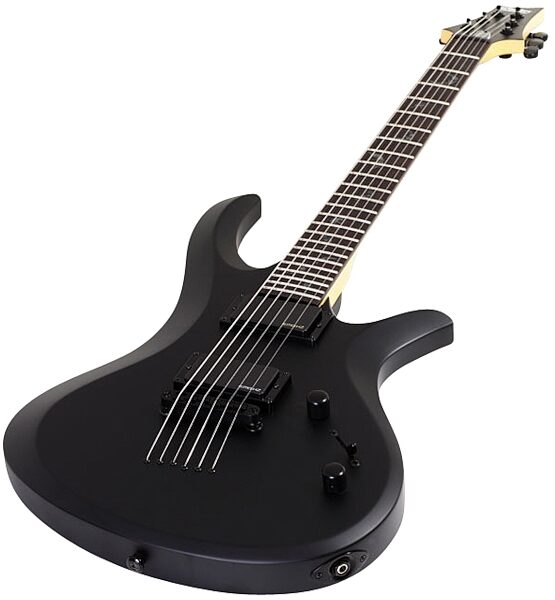 Schecter Damien Riot Electric Guitar, Closeup