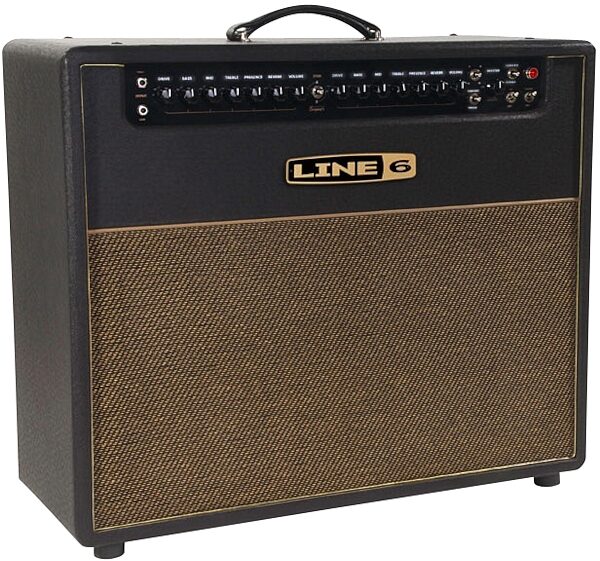 Line 6 DT50-212 Guitar Combo Amplifier (50 Watts, 2x12"), Angle