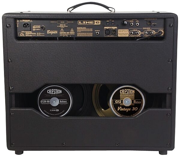 Line 6 DT50-212 Guitar Combo Amplifier (50 Watts, 2x12"), Rear