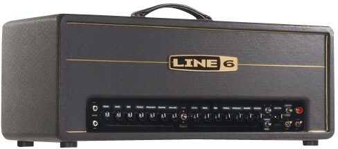 Line 6 DT50H Guitar Amplifier Head (50 Watts), Angle