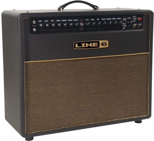 Line 6 DT50-112 Guitar Combo Amplifier (50 Watts, 1x12"), Angle