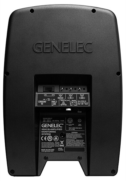 Genelec M040 2-Way Shielded Active Studio Monitor, Rear