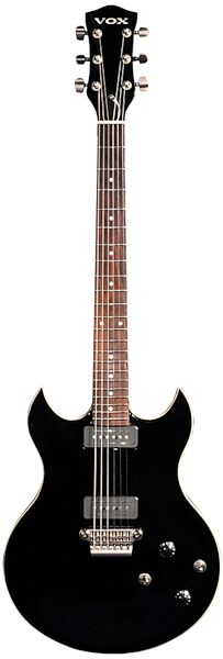 Vox SDC-33 Series 33 Electric Guitar (with Gig Bag), Black