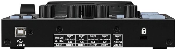 Denon DNSC200 DJ USB/MIDI Controller, Rear