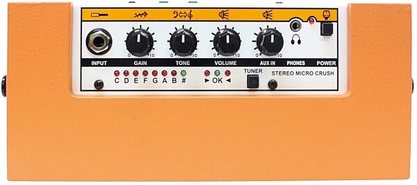 Orange CR6S Micro Crush PiX Mini Guitar Combo Amplifier (6 Watts, 2x4"), Top