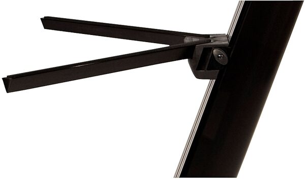 Ultimate Support AX-48 PRO APEX Keyboard Stand, Black, Closeup 1