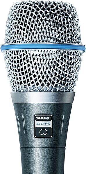 Shure Beta 87C Cardioid Condenser Microphone, New, Action Position Back