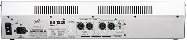 Peavey XR1220 20-Channel Powered Mixer (2x600 Watts), Rear