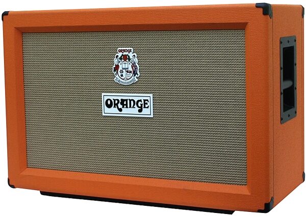 Orange PPC212 Guitar Speaker Cabinet (120 Watts, 2x12"), Orange, 16 Ohms, Angle