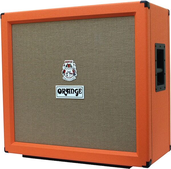 Orange PPC412-C Guitar Speaker Cabinet (240 Watts, 4x12"), Orange, 16 Ohms, Angle