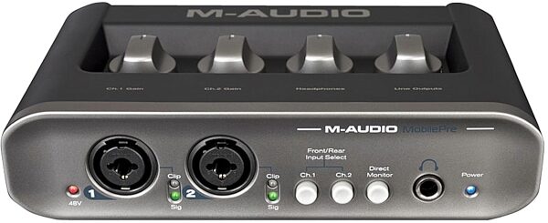 M-Audio MobilePre v2 USB Audio Interface, Main