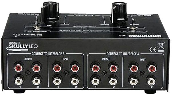 Magma Switchbox V2 Digital DJ Switcher, Rear