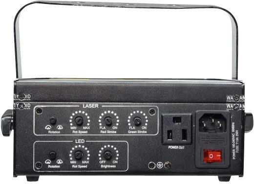 Chauvet Eclipse Laser Effect Light, Back