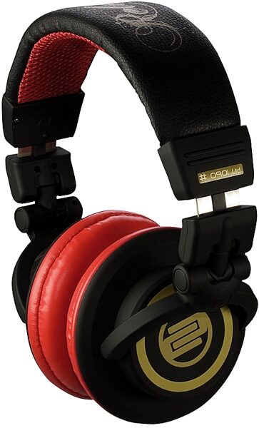 Reloop RHP-10 DJ Headphones, Cherry Black