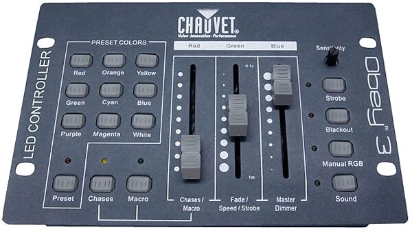Chauvet DJ OBEY3 DMX Lighting Controller, Warehouse Resealed, Main