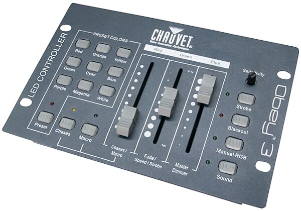 Chauvet DJ OBEY3 DMX Lighting Controller, Warehouse Resealed, Right