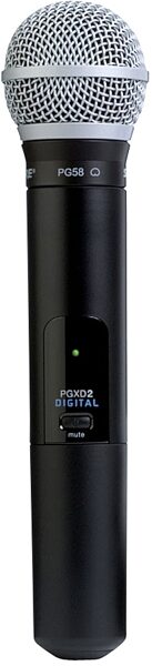 Shure PGXD2/PG58 Handheld Wireless Microphone Transmitter, Band X8 (902 - 928 MHz), Main