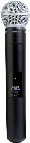 Shure PGXD2 SM58 Digital Handheld Wireless Microphone Transmitter, Main