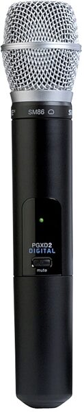 Shure PGXD2/SM86 Handheld Wireless Microphone Transmitter, Band X8 (902 - 928 MHz), Main