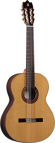 Alhambra 4-Z Conservatory Classical Guitar (with Gig Bag), Action Position Back