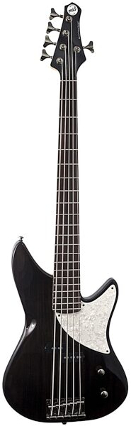 MTD Kingston CRB5 5-String Electric Bass, Transparent Black