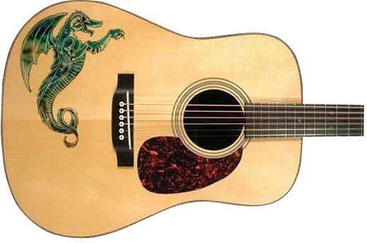 Strattoo Acoustic Guitar Tattoo | zZounds