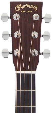 Martin DCPA3 Performing Artist Acoustic-Electric Guitar with Case, Headstock