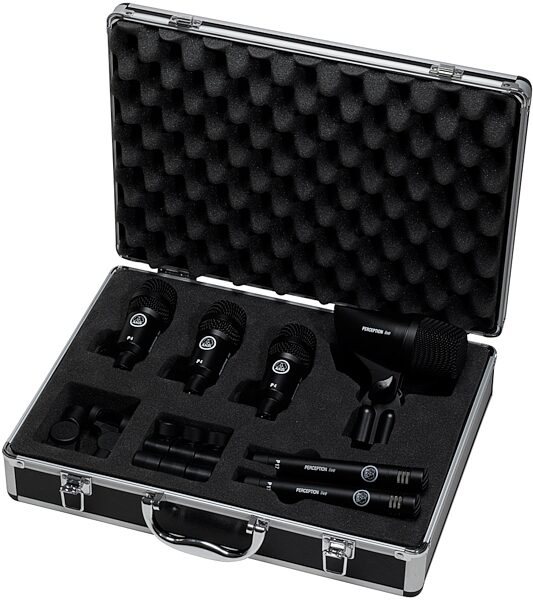 AKG Groove Pack 6 Drum Microphone Package with Case, Main