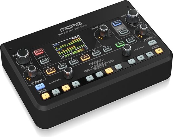 Midas DP48 Dual Personal Monitor Mixer, New, Action Position Back