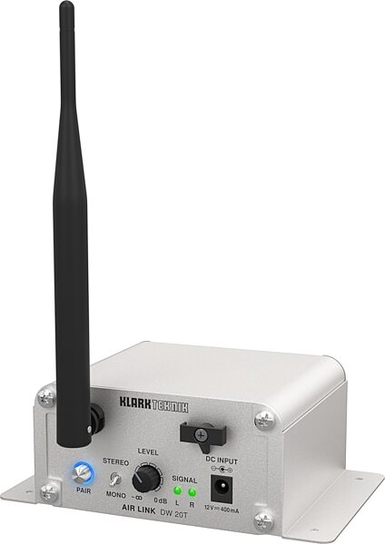 Klark Teknik Air Link DW 20T 2.4 GHz Wireless Stereo Transmitter, Action Position Back