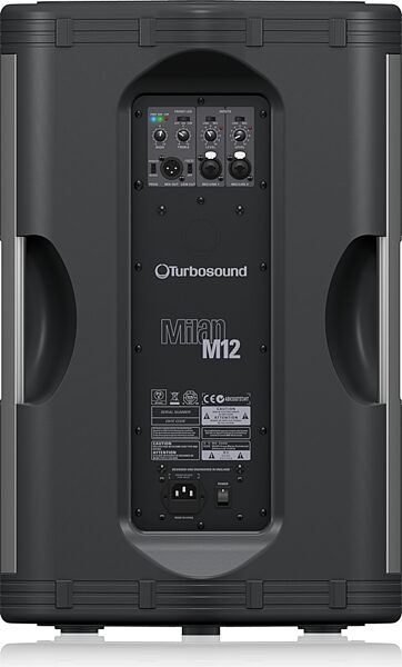 Turbosound Milan M12 2-Way Powered Loudspeaker, Action Position Back