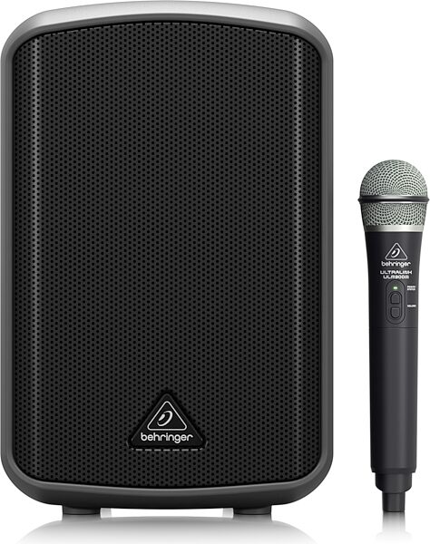 Behringer Europort MPA100BT All-In-One Portable PA System, Action Position Back